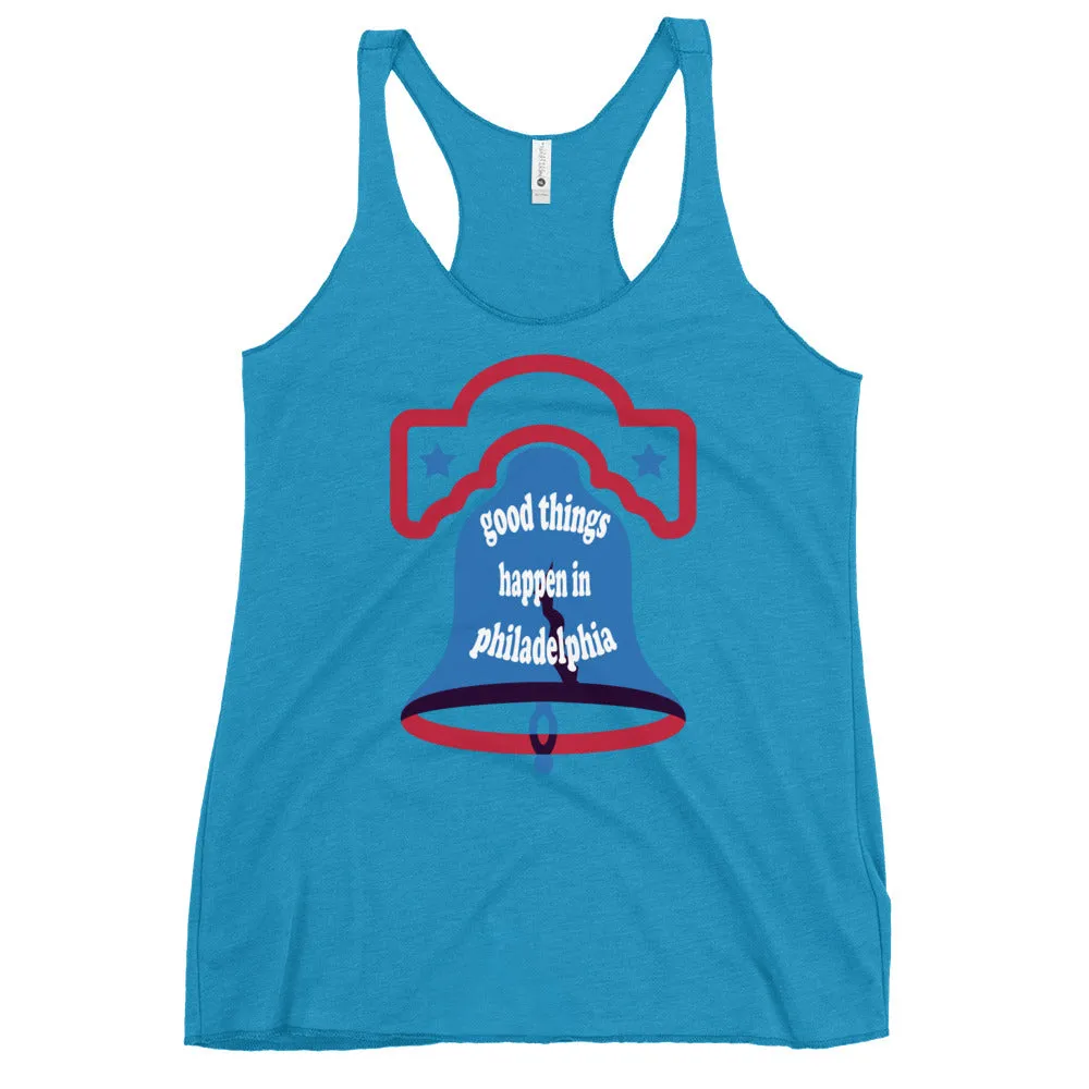 "Good Things Happen in Philadelphia" Women's Tank Top