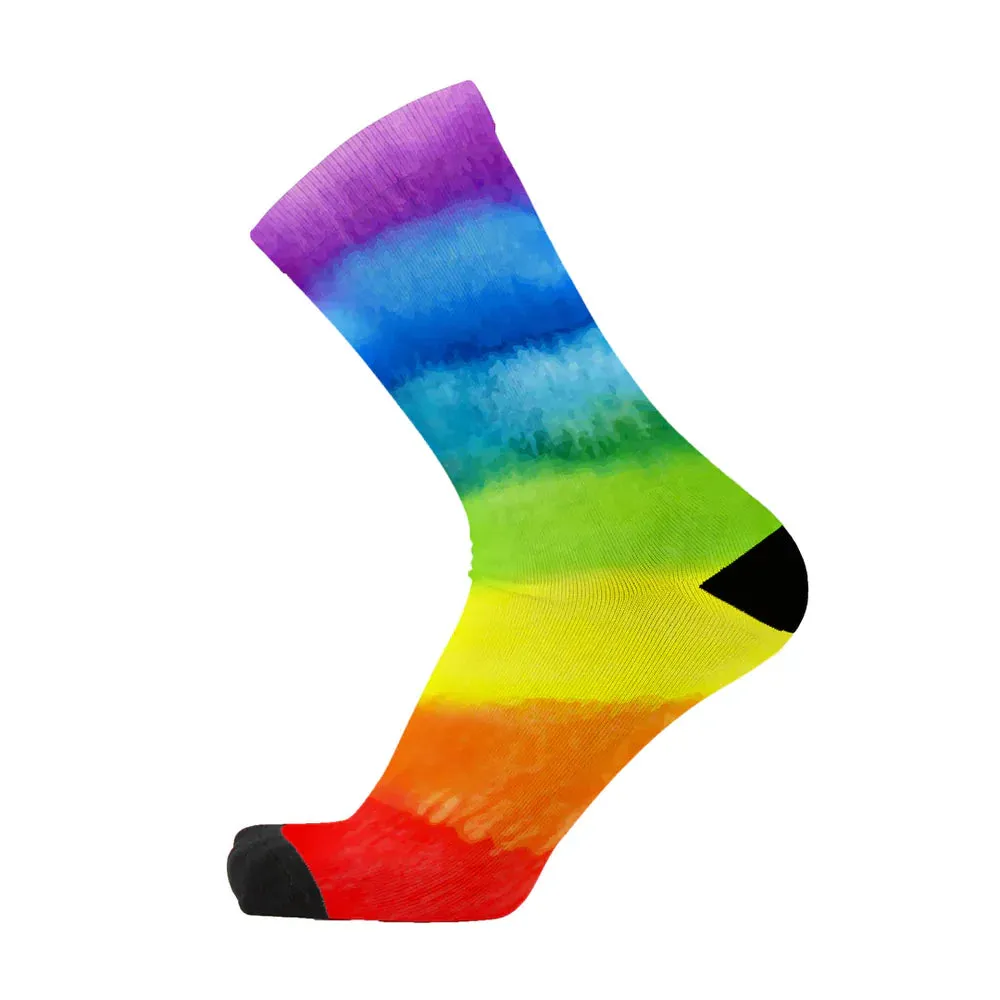 Rainbow Varieties Women's Crew Socks - 3 Pack