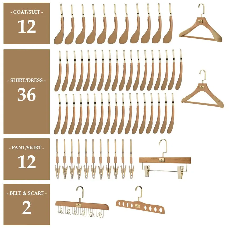 RED OAK HANGER PACKAGES: POPULAR SELECTIONS