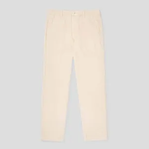 Relaxed-Fit Cotton Canvas Trousers Palo Santo