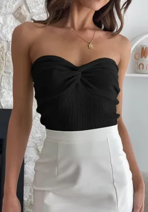 Sabrina Tube Top | Black