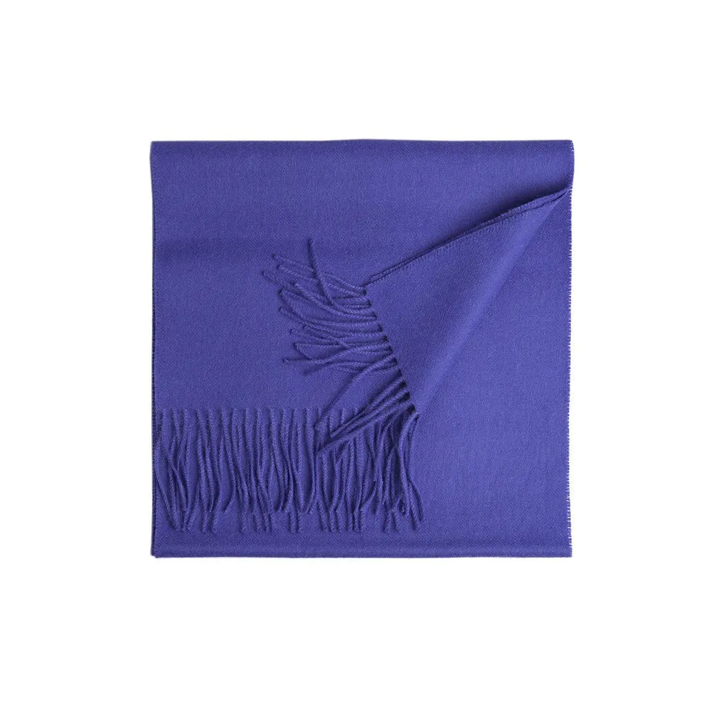 Signature Baby Alpaca Scarf in Azur