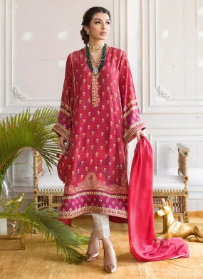 Silk Luxe Pret 21 - Malia Crepe Tunic And Silk Dupatta.