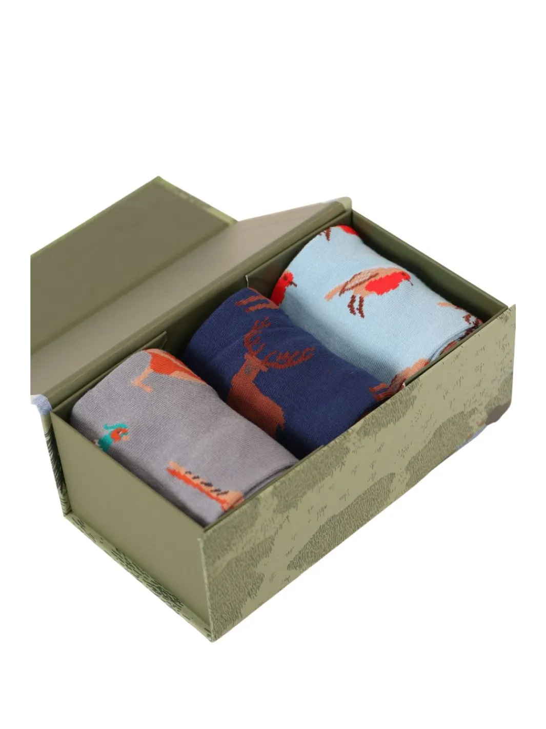 Sock Gift Box - Woodland Animal