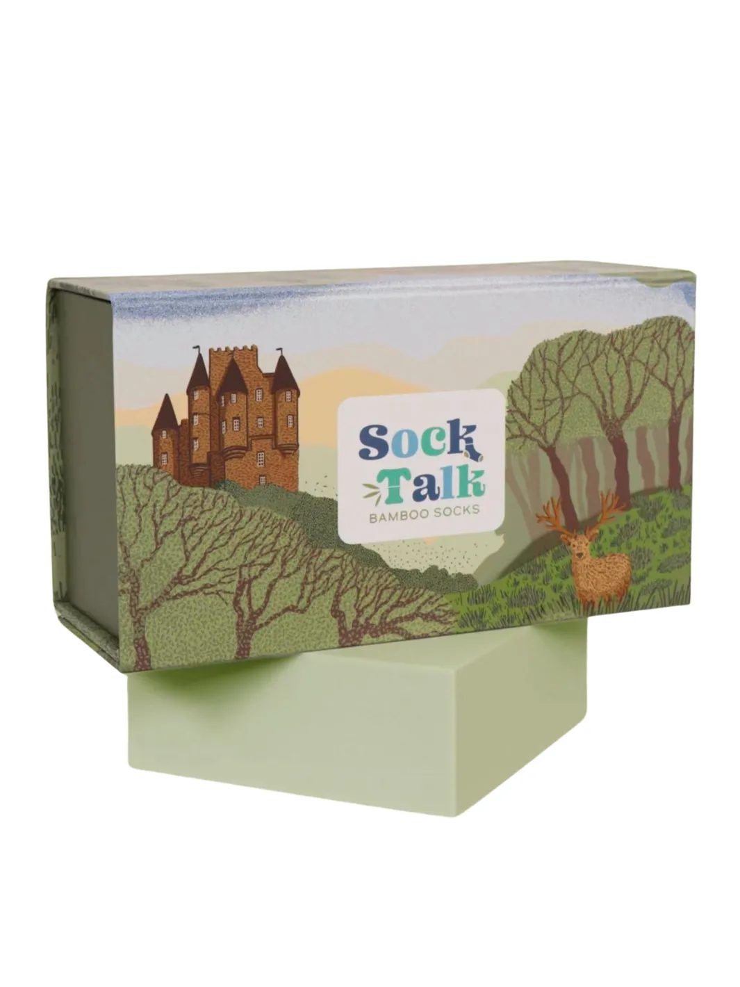 Sock Gift Box - Woodland Animal