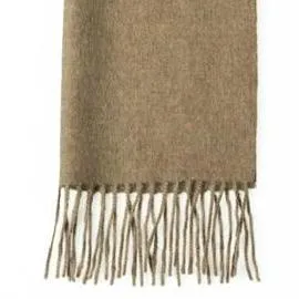 Solid Weave Brushed Alpaca Scarf