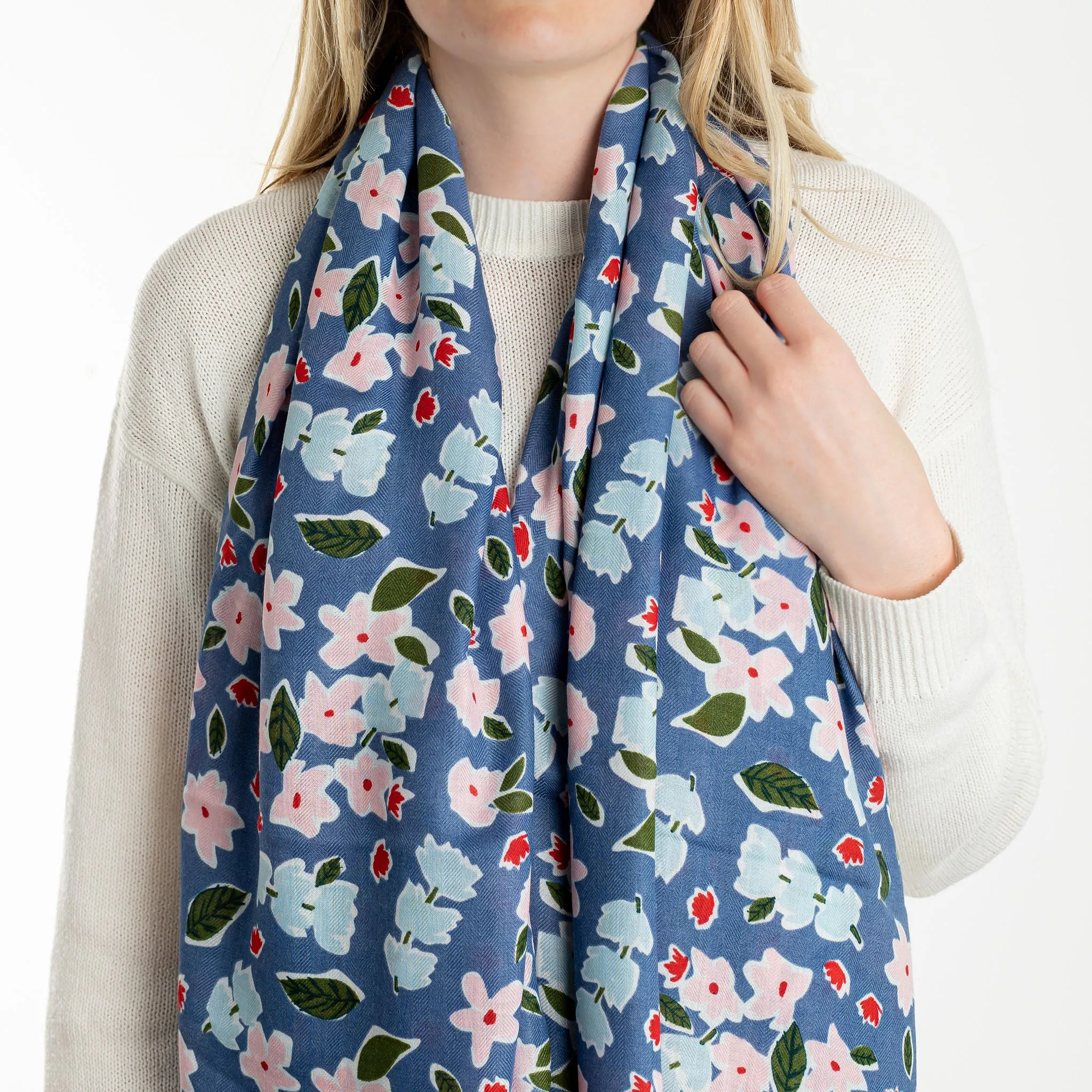 Spring Flower Scarf