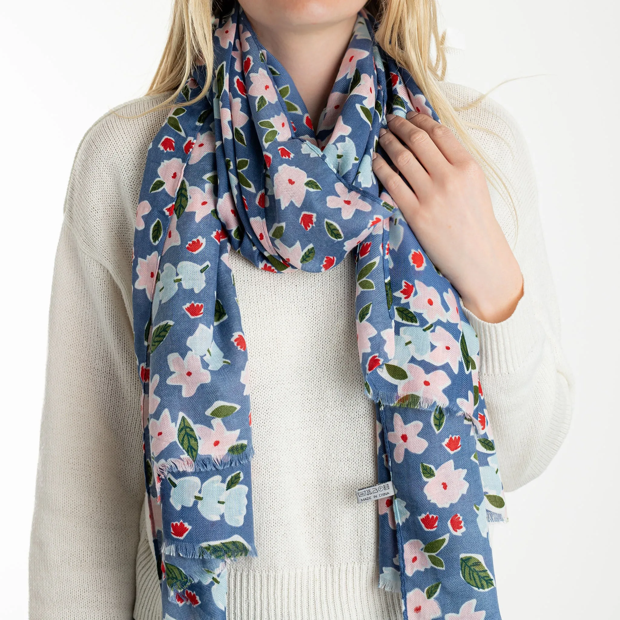 Spring Flower Scarf