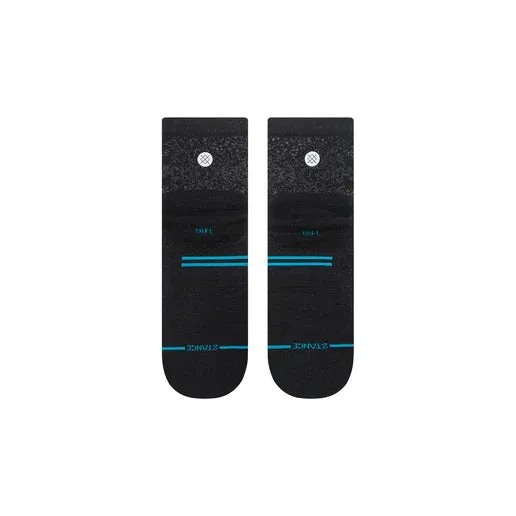 Stance Run Light Quarter (BLK)