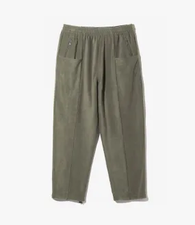 String Centre Seam Pant – Olive Poly Fleece