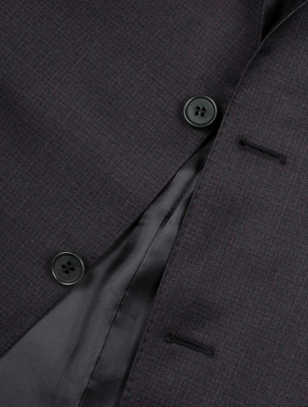 Subtle Check Suit Grey