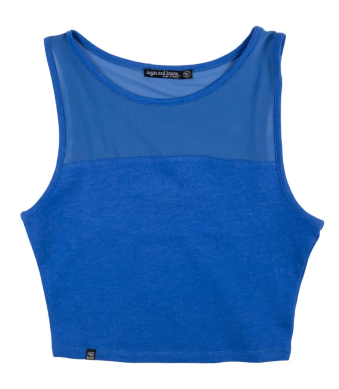 Sugar and Bruno | Mesh Top Tank | Royal