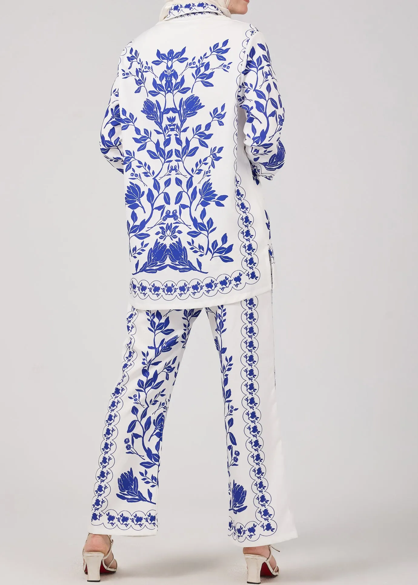 Suha Azul Elegance Printed Two-Piece Set