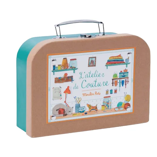 Suitcase Sewing & Knitting Set