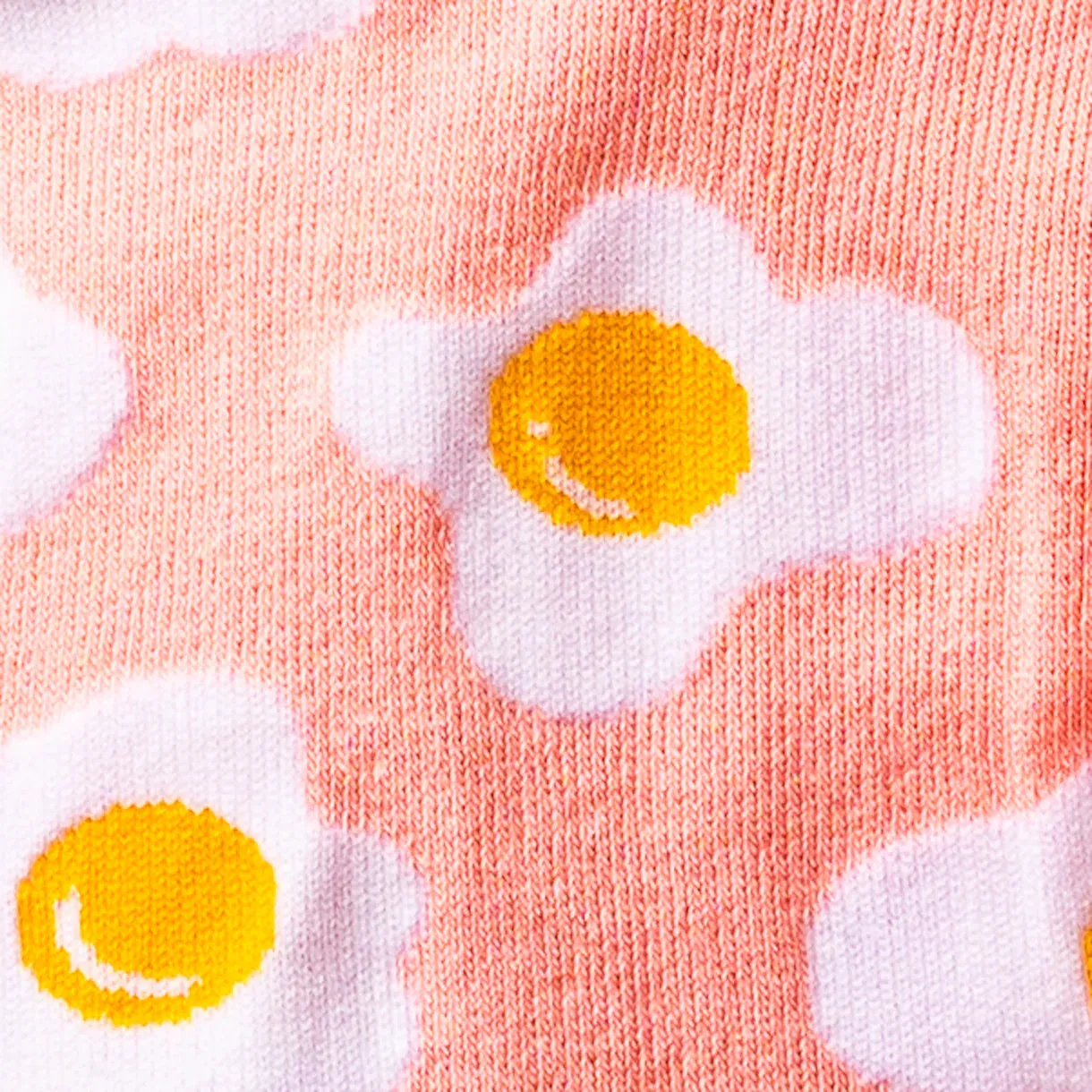 Sunny Side up Women's Crew Turn Cuff Socks