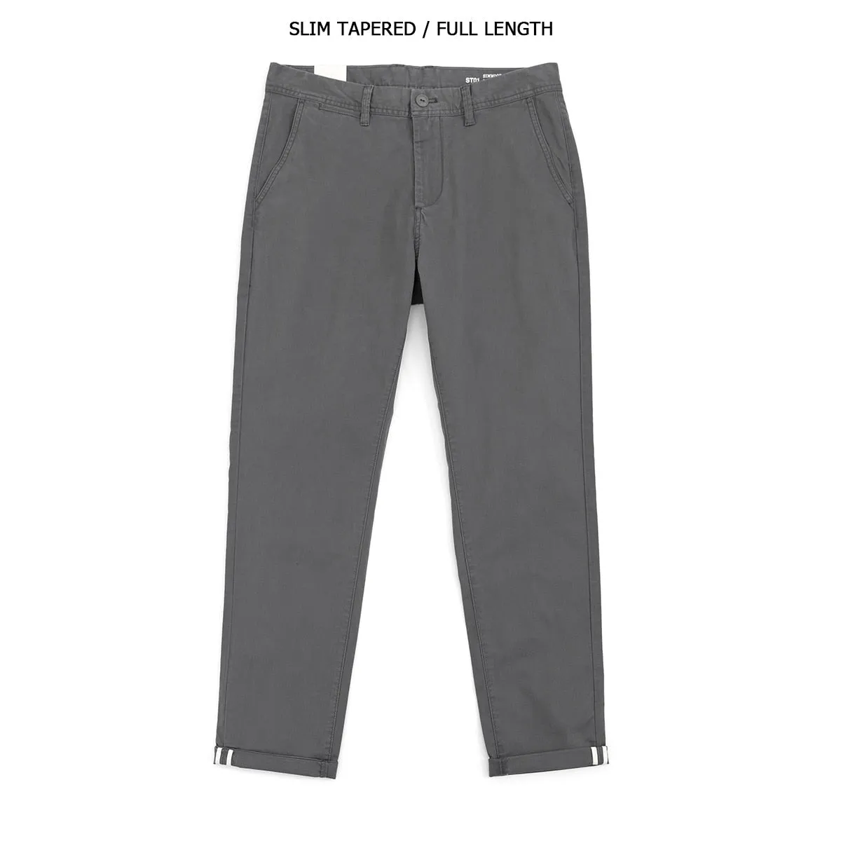 Tapered Pants Men Basic Chinos