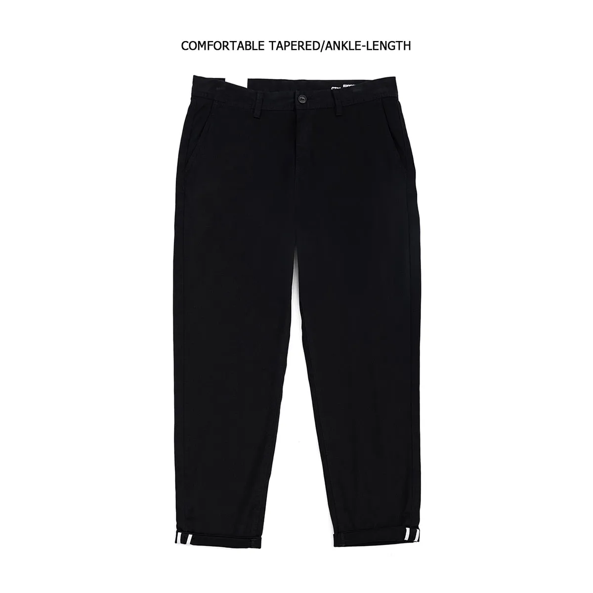 Tapered Pants Men Basic Chinos