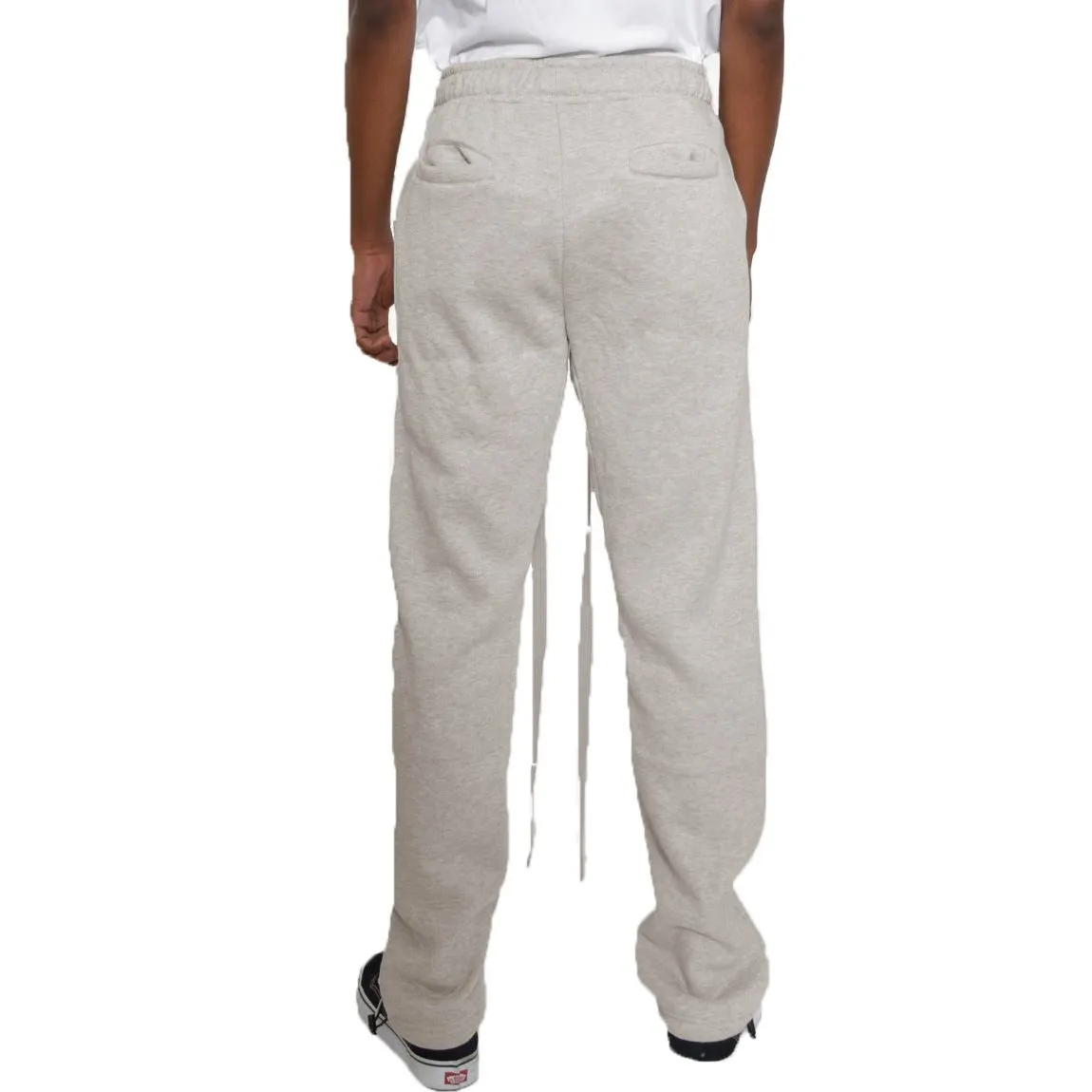 Taupe Cotton Fleece Toggle Sweats