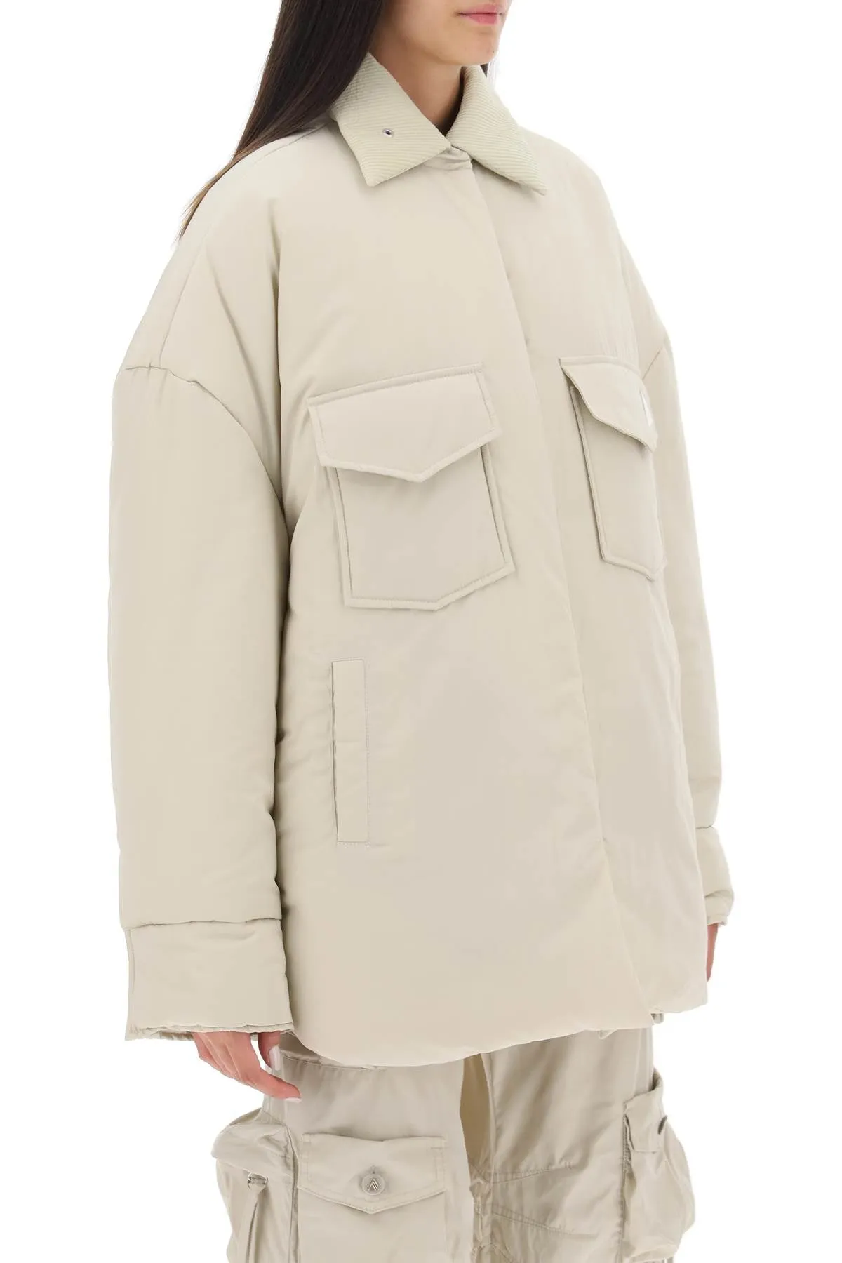 The Attico Oversized Midi Puffer Jacket