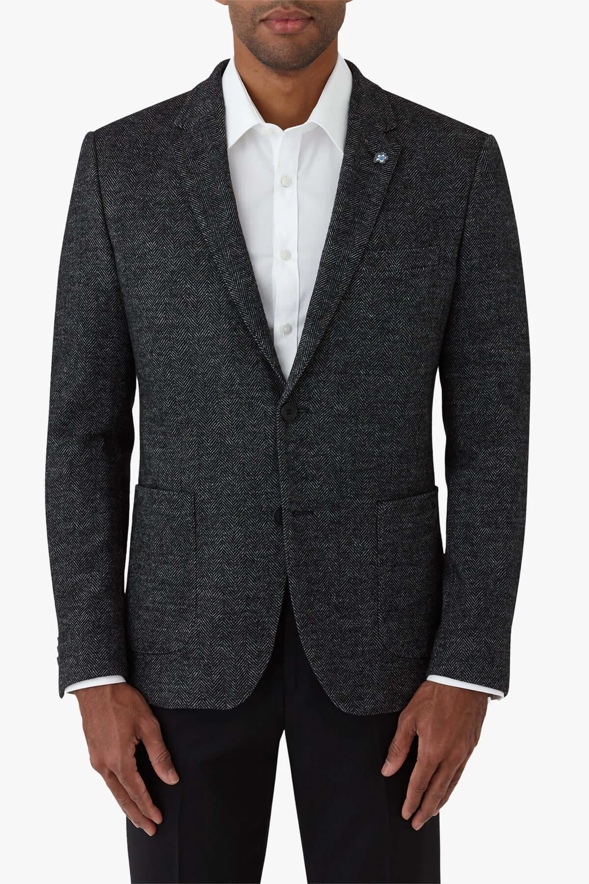 Uberstone | Zeller Herringbone Look Sportcoat