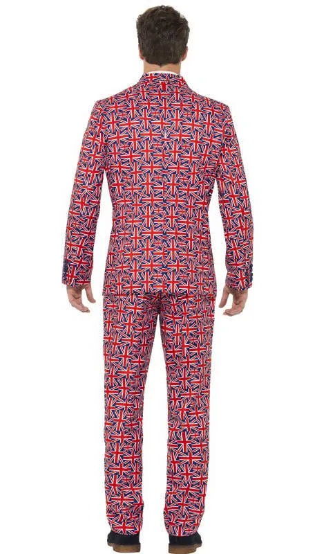 Union Jack Mens Stand Out Suit