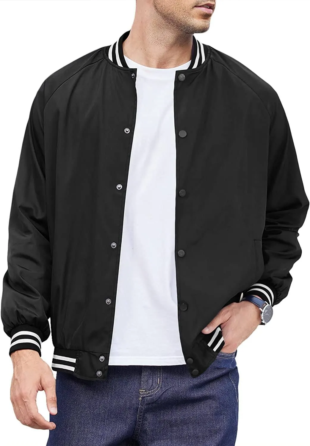 Varsity Lightweight Baseball Bomber Jackets (US Only)