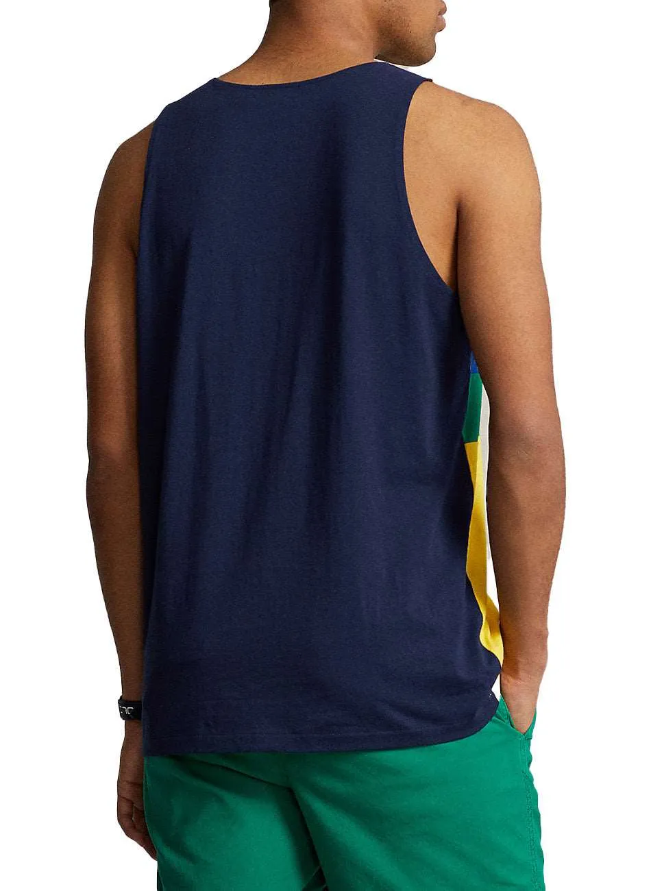 Vibrant Multi-Color Jersey Tank Top