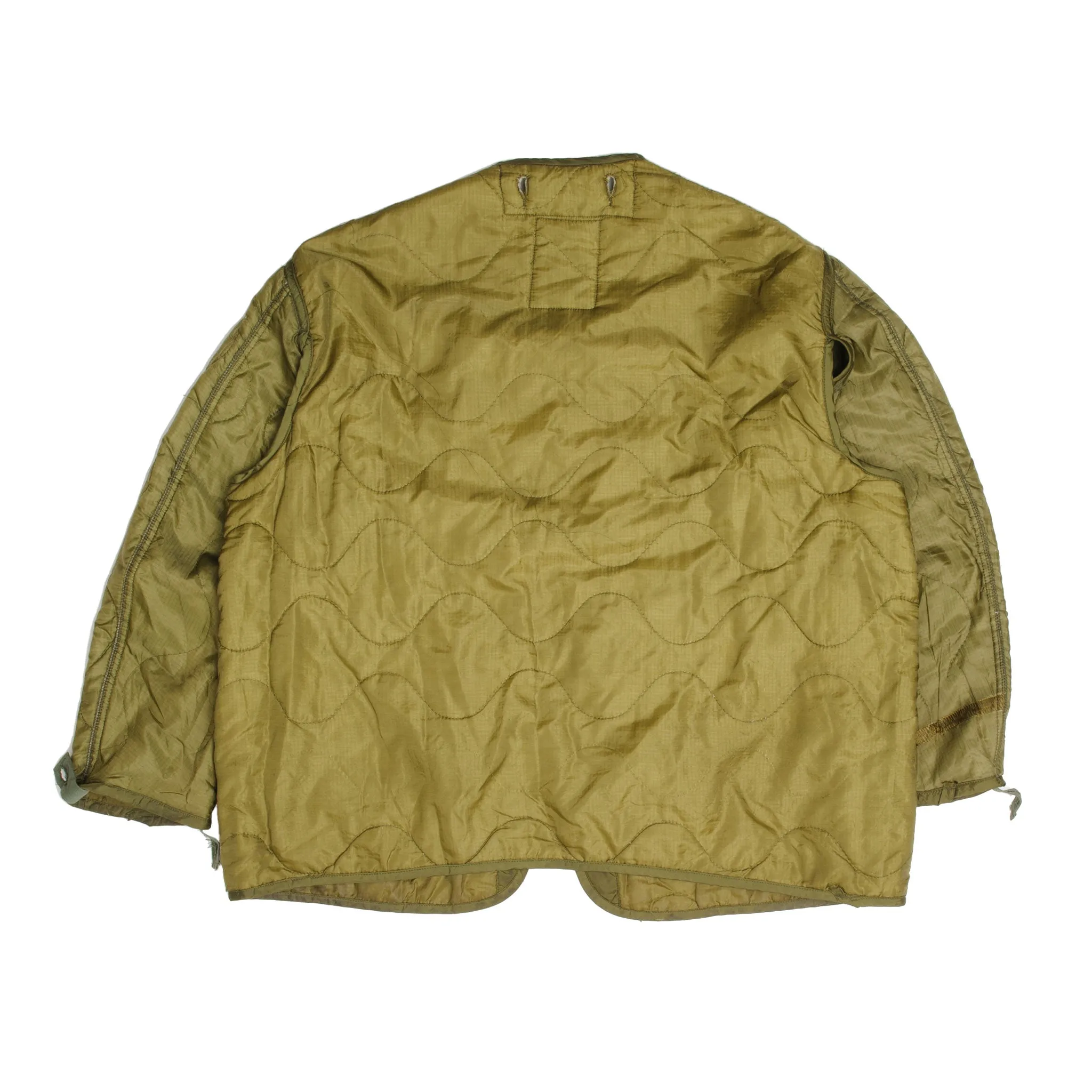 VINTAGE US ARMY M-1965 M65 FIELD JACKET 1981 SIZE LARGE REGULAR W LINER