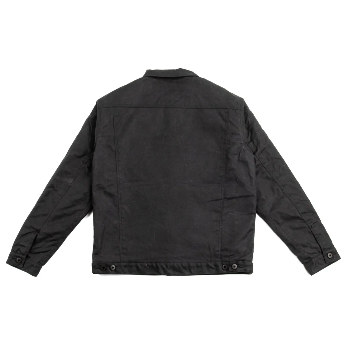 Wax Rider Coat - Black / Facing East