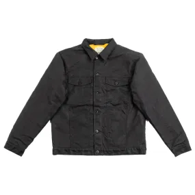 Wax Rider Coat - Black / Facing East