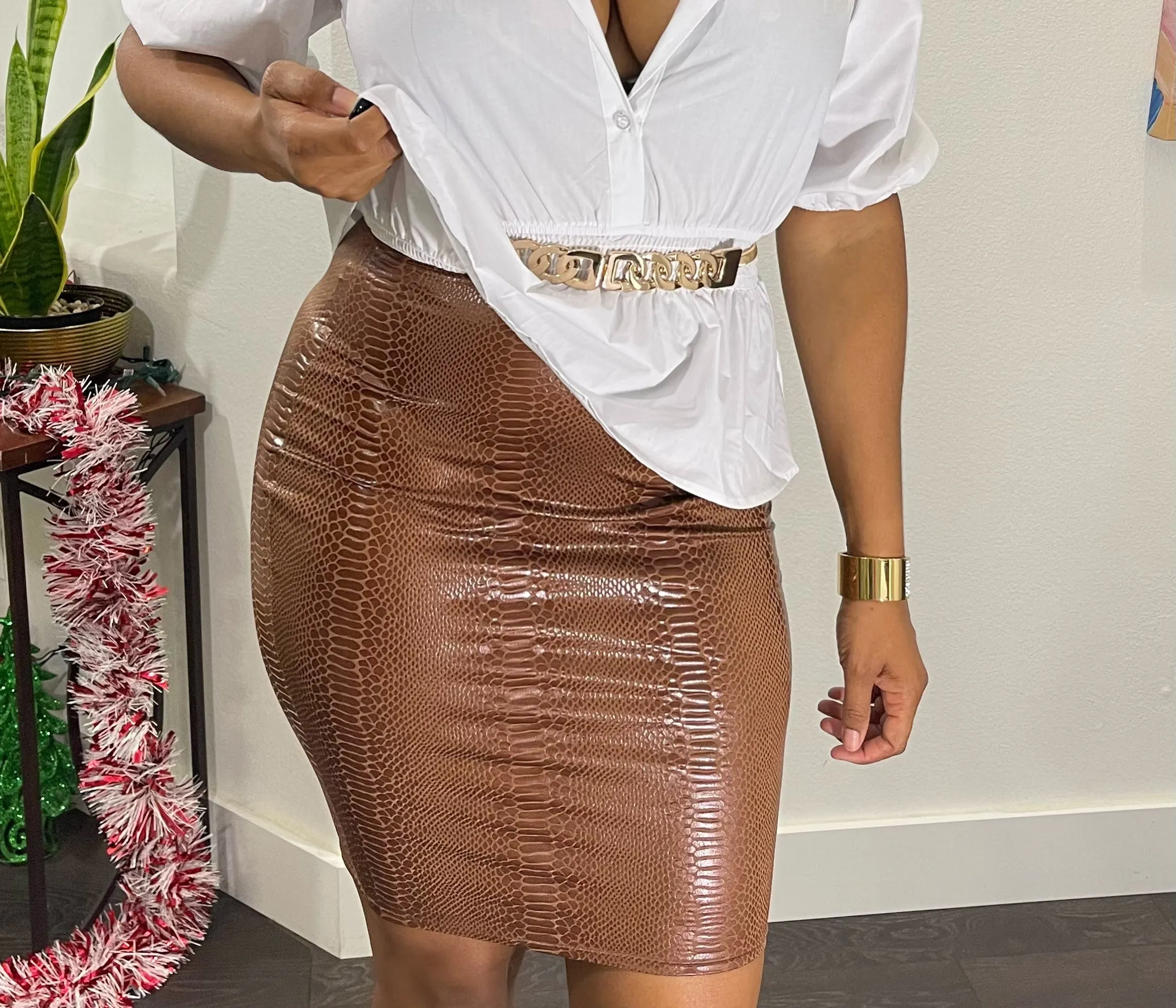 Wild One Pencil Skirt