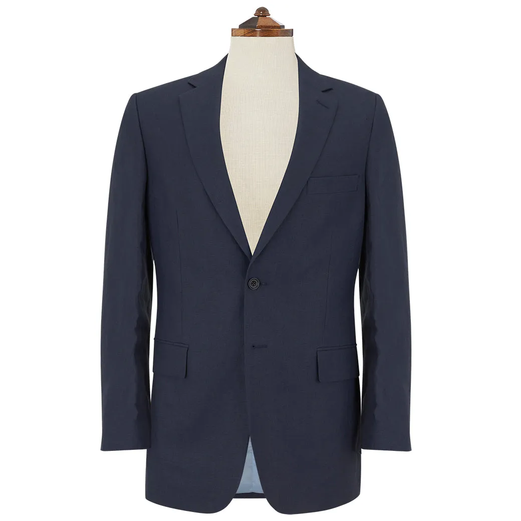 William Light Navy Linen Jacket