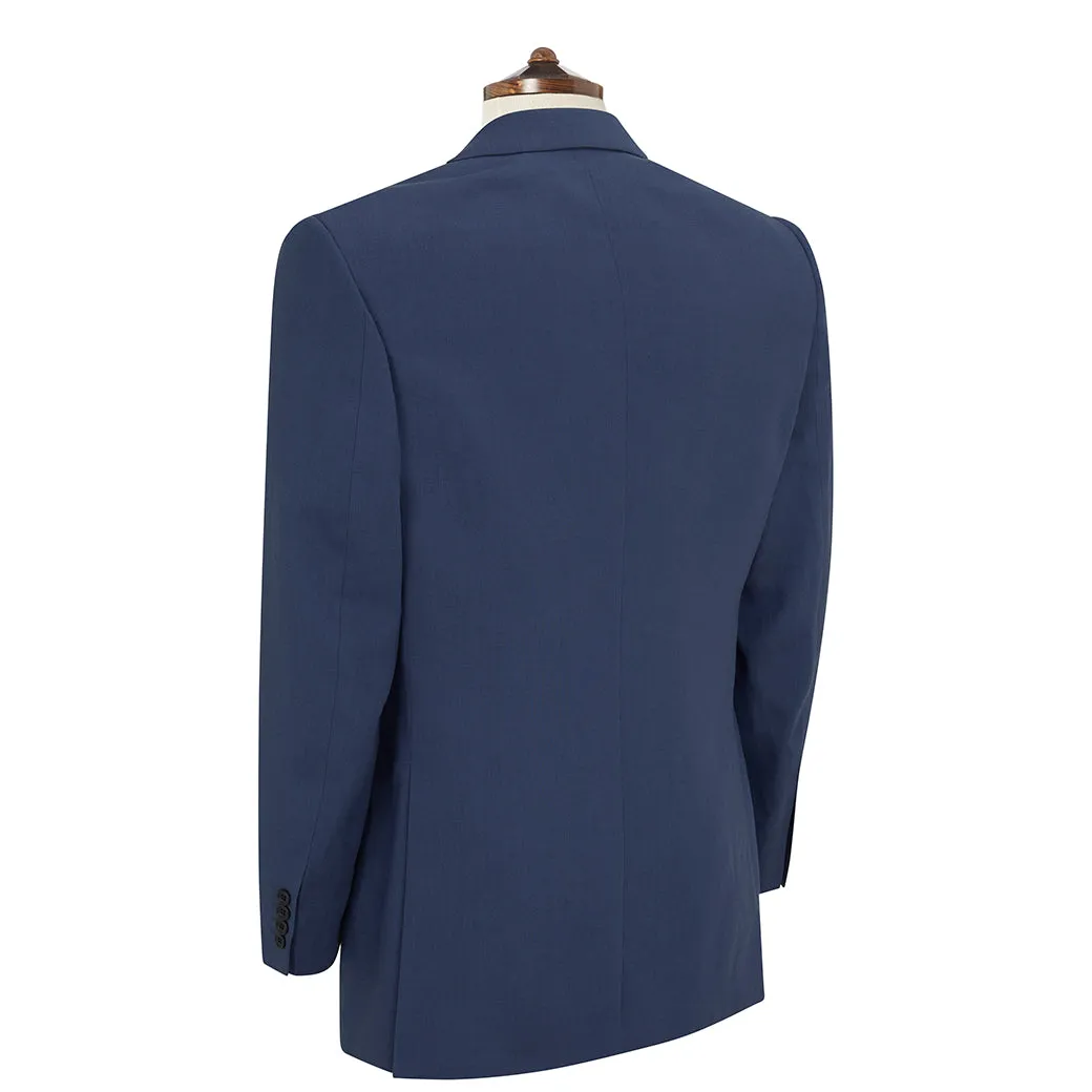 William Mid Blue Linen Jacket