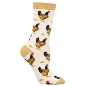 Women's Bamboo Which Came First? Socks