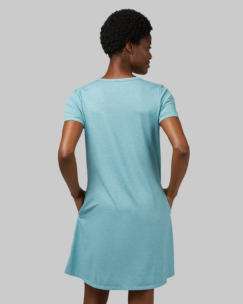 WOMEN'S SOFT KNIT POCKET DRESS