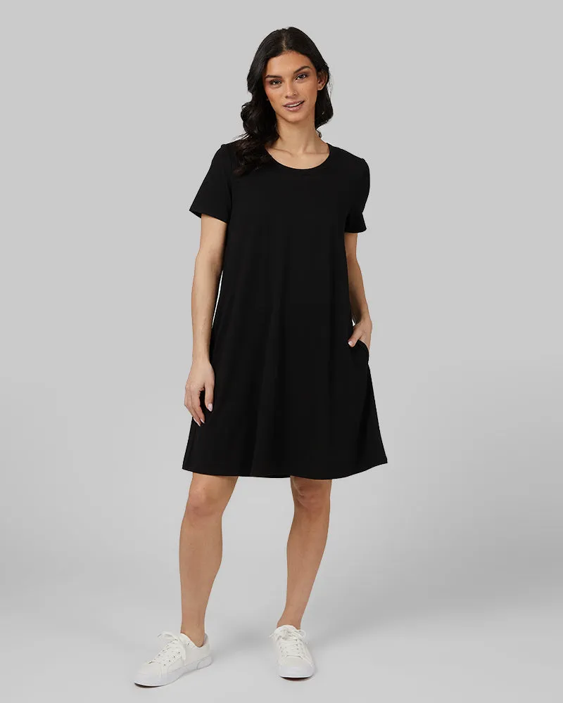 WOMEN'S SOFT KNIT POCKET DRESS