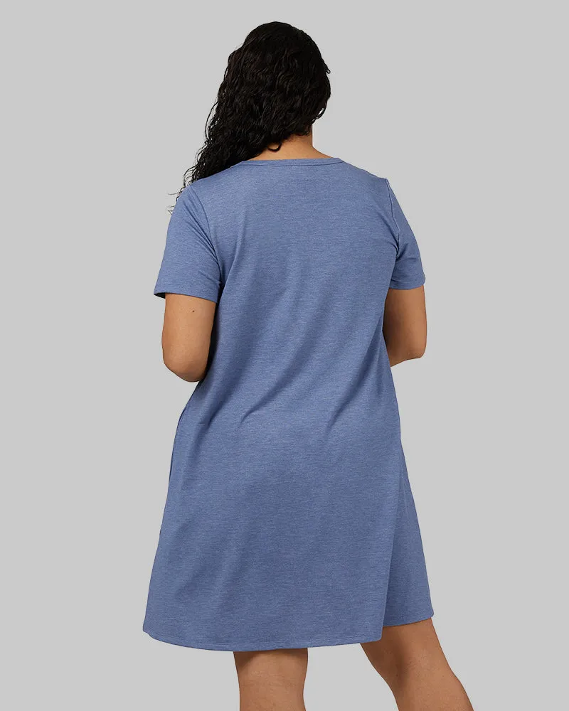 WOMEN'S SOFT KNIT POCKET DRESS