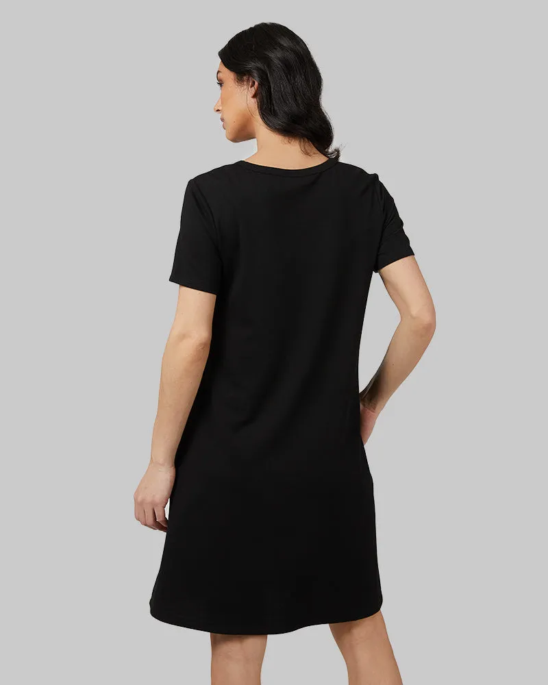 WOMEN'S SOFT KNIT POCKET DRESS