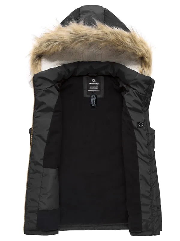 Women's Thicken Vest Quilted Padding Puffer Vest