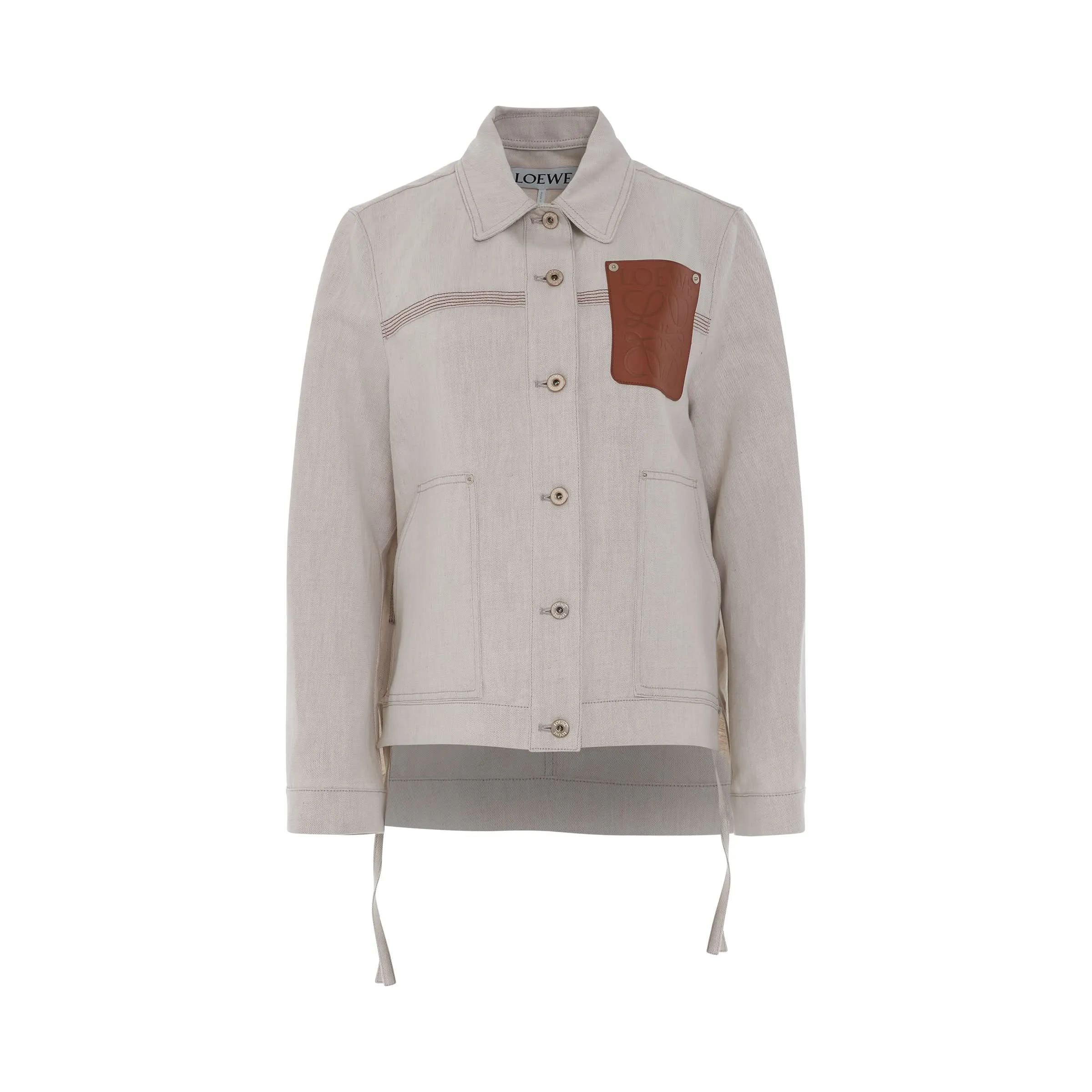 Workwear Jacket in Ecru